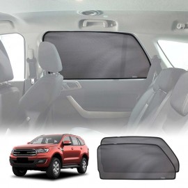 Rear Window Sun Shade for Ford Everest 2015-2022 Car Sun Blind Mesh