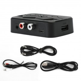 Bluetooth Receiver NFC Bluetooth Transmitter Supports TF Card USB To Play RCA Call 5.0 Interference All-in-one