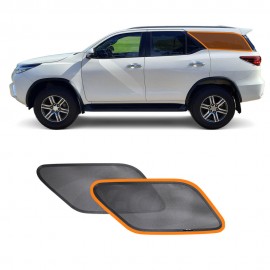 Port Window Sun Shade for Toyota Fortuner 2015-Onwards Car Sun Blind Mesh Third Row Window