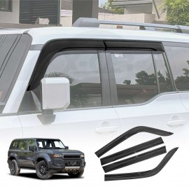 Weathershields for Toyota Prado 250 Series 2024-2025 Car Weather Shields Wind Deflectors Window Sun Visor
