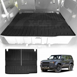 Boot Liner for Toyota Prado 250 Series 7-Seater 2024-2025 All Weather Heavy Duty Cargo Trunk Mat Luggage Tray