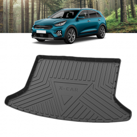 Boot Liner for Kia Niro Hybrid 2021-Onwards All Weather Heavy Duty Cargo Trunk Mat Luggage Tray