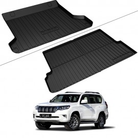 Cargo Rubber Waterproof Mat Boot Liner Cover for TOYOTA PRADO 150 Series 2009-2024
