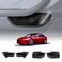 Tesla Model 3 Highland 2023-Onwards Car Door Side Fully Cover Protector Storage Box Tray Organizer Accessories Front and Rear Set of 4
