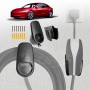 Charger Holder for Tesla Model 3 Highland 2023- Onwards Charging Cable Organizer Wall Mount Adapter Connector with Chassis Bracket