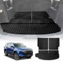 Boot Liners for Isuzu MU-X MUX 2022-Onwards Heavy Duty Cargo Trunk Mat Luggage Tray 3-Pcs Version