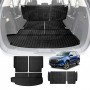 Boot Liner Back Seat Protector for Isuzu MU-X MUX 2022-Onwards All Weather Heavy Duty Cargo Car Trunk Kick Mats
