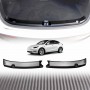 Tesla Model Y 2022-2025 Rear Bumper Guard Trunk Protector Cover Carbon Fiber Style Protection Accessories