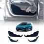 Premium PU leather Car Door Anti-Kick Pad Cover for BYD Atto 3 2022-2025 Protection Film Mat