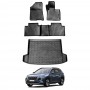 3D All-Weather Car Boot Liner Floor Mats for Hyundai Tucson 2021-2025 Heavy Duty Trunk Cargo Mat Carpet Liners Accessories