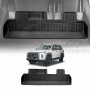 Third Row Seat Floor Mat for LDV D90 2025-Onwards Heavy Duty All Weather Car Mats Carpet Liner Set