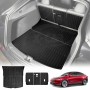 Boot Liner Back Seat Protector for Tesla Model Y Juniper 2025-Onwards All Weather Heavy Duty Cargo Car Trunk Kick Mats