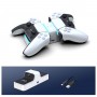 Dual Controllers Charger Fast Charging Dock Station Stand with LED For Sony PS5 Playstation 5 DualSense Controller