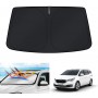 WindScreen Sun Shade for Kia Carnival 2015-2020 Blocks UV Rays Foldable Custom Sun Visor Protector