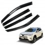 Weathershields for Toyota Rav4 Rav 4 2013-2018 Car Weather Shields Wind Deflectors Window Sun Visor 4-Piece Set