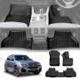 3D Floor Mats for BMW X3 2011-2017 F25 Series Heavy Duty All Weather Car Mats Carpet Liner Set