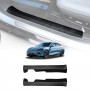 Front Door Entry Sill Plate Protector for BYD Seal 2023-Onwards Car Threshold Scuff Trim Covers Guards Accessories