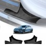 Rear Door Sill Plate Protector for BYD Seal 2023-Onwards Car Threshold Scuff Trim Covers Guards Accessories