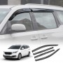 Premium Weathershields for Kia Carnival 2014-2020 Car Weather Shields Wind Deflectors Window Sun Visor 4-Piece Set
