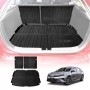 Boot Liner Back Seat Protector for Kia Cerato Hatch 2018-2024 All Weather Heavy Duty Cargo Car Trunk Kick Mats
