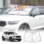 WindScreen Sun Shade for Volvo XC40 2018-Onwards Blocks UV Rays Foldable Custom Wind Screen Sun Visor Protector