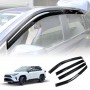 Weathershields for Toyota Rav4 RAV 4 2019-2025 Car Weather Shields Wind Deflectors Window Sun Visor 4-Piece Set