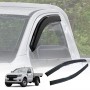 Weathershields for Ford Ranger Single Cab 2011-2022 Car Weather Shields Wind Deflectors Window Sun Visor 2-Piece Set