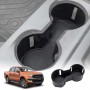 Cup Holder Insert for Ford Ranger Dual Cab 2011-2022 Centre Console Rubber Interior Accessories