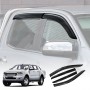Weathershields for Ford Ranger Dual Cab 2011-2022 Car Weather Shields Wind Deflectors Window Sun Visor 4-Piece Set