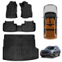 3D Floor Mats Boot Liner Set for Subaru Forester Hybrid 6th Gen 2025-Onwards All Weather Heavy Duty Cargo Car Trunk Luggage Tray