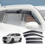 Weathershields for GWM Tank 500 Tank500 2024-Onwards Car Weather Shields Wind Deflectors Window Sun Visor 4 Pcs Extreme Dark