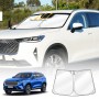 WindScreen Sun Shade for GWM Haval H6/H6 GT 2021-Onwards Blocks UV Rays Foldable Custom Wind Screen Sun Visor Protector