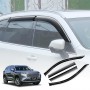 Weathershields for GWM Haval H6 2021-Onwards Car Weather Shields Wind Deflectors Window Sun Visor 4-Piece Set