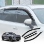 Weathershields for GWM Haval H6GT 2022-Onwards Car Weather Shields Wind Deflectors Window Sun Visor Set of 4