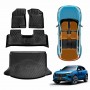 3D Floor Mats Boot Liner for GWM Haval Jolion 2024-Onwards All Weather Cargo Car Trunk Luggage Tray With Lower Boot Level