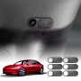 6 Pieces Slide Camera Cover for Tesla Model 3 Highland 2023-Onwards Privacy Protector Replacement Accessories