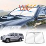 WindScreen Sun Shade for Toyota Hilux 2005-2015 Blocks UV Rays Sun Visor Protector Foldable Sunshade