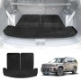 3D All Weather Boot Liner for Hyundai SantaFe Santa Fe 6/7 Seater 2024-Onwards Heavy Duty Cargo Trunk Cover Mat Luggage Tray