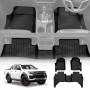 3D Floor Mats for ISUZU D-MAX DMAX Dual Cab 2020-Onwards Heavy Duty All Weather Car Mats Carpet Liner Set Car Accessories