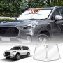 WindScreen Sun Shade for LDV D90 2017-2024 Blocks UV Rays Foldable Custom Wind Screen Sun Visor Protector