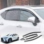 Weathershields for Lexus NX250 NX350 NX350h NX450h 2022-Onwards Car Weather Shields Wind Deflectors Window Sun Visor 6 Pcs