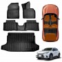 3D Floor Mats Boot Liner for Lexus LBX AWD 2024-Onwards All Weather Heavy Duty Cargo Car Trunk Luggage Tray