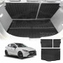 Boot Liner Back Seat Protector for Mazda 2 Hatch 2014-Onwards DJ Series All Weather Heavy Duty Cargo Car Trunk Kick Mats
