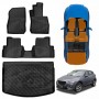 3D Floor Mats Boot Liner for Mazda CX-3 CX3 2015-Onwards All Weather Heavy Duty Cargo Car Trunk Luggage Tray
