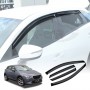 Weathershields for Mazda CX-3 2015-Onwards Car Weather Shields Wind Deflectors Window Sun Visor