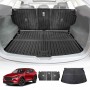 Boot Liner Back Seat Protector for Mazda CX5 CX-5 2022-2025 All Weather Heavy Duty Cargo Car Trunk Kick Mats