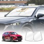 WindScreen Sun Shade for Mazda CX-5 CX5 SUV 2017-2025 Blocks UV Rays Foldable Custom Sun Visor Protector