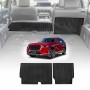 Back Seat Protector for Mazda CX-80 CX80 2024-Onwards All Weather Heavy Duty Car Seat Kick Mats Cover