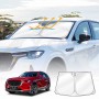 WindScreen Sun Shade for Mazda CX-80 CX80 2024-Onwards Blocks UV Rays Foldable Custom Wind Screen Sun Visor Protector