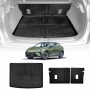 Boot Liner Back Seat Protector for MG MG4 2023-Onwards All Weather Heavy Duty Cargo Car Trunk Kick Mats